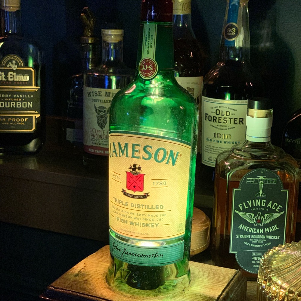 Illuminated bottles
